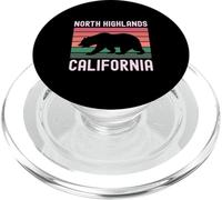Tierras Altas del Norte de California Cali Bear Sacramento Norcal 916 PopSockets PopGrip para MagSafe