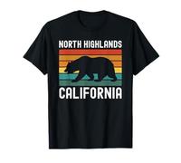 Tierras Altas del Norte de California, Cali Bear, Sacramento, Norcal, California Camiseta