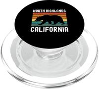 Tierras Altas del Norte de California, Cali Bear, Sacramento, Norcal, California PopSockets PopGrip para MagSafe