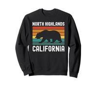 Tierras Altas del Norte de California, Cali Bear, Sacramento, Norcal, California Sudadera