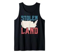 Tierras robadas Pueblos indígenas Nativos Americanos Camiseta sin Mangas