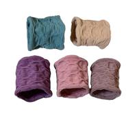 Ties Elásticos Para Cabello - Banda Para Cabello Elástica Para Cabello, De 5 Piezas, Bandas Elásticas, Para Elásticos, Sin Solución De Continuidad | Fuertes Bandas De