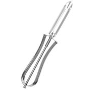 TIESOME 1 pelador de verduras de acero inoxidable, hoja giratoria mango ergonómico con removedor de ojos de patata, pelador de verduras de grado comercial para patatas, zanahorias, manzanas, apto para