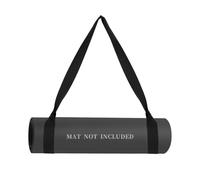 TIESOME Correas para esterilla de yoga para mujer, correa ajustable para transportar colchonetas, multiusos, para todos los tamaños, Negro -, Large