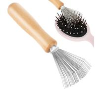 TIESOME Limpiador de cepillo de pelo, herramienta limpiadora de cepillo de pelo, cepillo de limpieza de peine, removedor de cepillo de pelo pequeño, cepillo removedor de suciedad, instrumento de pelo