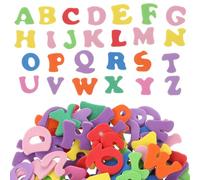 TIESOME Lot de 260 letras adhesivas de espuma, 10 colores del alfabeto de la A a la Z, para manualidades, scrapbooking, proyectos escolares y decoraciones de fiesta