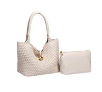 TIEZHICHESHI Bolsa de mano de gran capacidad para Europa y Estados Unidos, con un solo hombro, casual, portátil., B2197# Beige