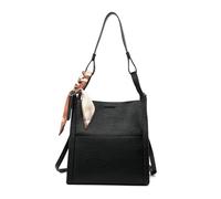 TIEZHICHESHI Bolso de mensajero coreano de gran capacidad con un solo hombro, Black
