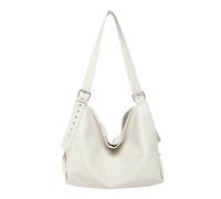 TIEZHICHESHI Elegante y simple bolso cruzado de un solo hombro para Europa y Estados Unidos, White