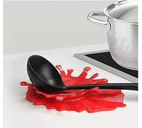 tifee Mustard Kitchen - Soporte de Silicona para cucharas