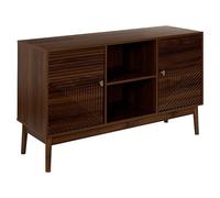 Tiffany Aparador (L x An x Al: 40 x 120 x 70 cm, Marrón, Número de puertas: 2 ud.)