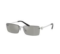 Tiffany & Co. Unisex Sunglass TF3108B - Color del Marco: Plateado, Color de la Lente: Gris Claro Espejado Plata