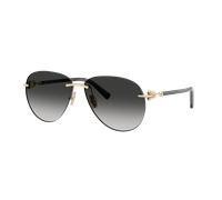 Tiffany & Co. Unisex Sunglass TF3124 - Color del Marco: Oro Pálido, Color de la Lente: Gris Degradado
