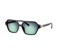 Tiffany & Co. Unisex Sunglass TF4264U - Color del Marco: Negro, Color de la Lente: Azul Degradado