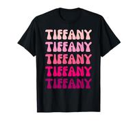 Tiffany First Name Minimalist Design Camiseta