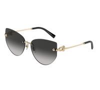 Tiffany Mujer Tiffany TF3096 60213C Gafas de sol Metal Oro Gris Mariposa Normal Sombreado
