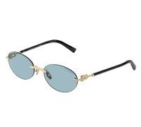 Tiffany Mujer Tiffany TF3104D 602180 Gafas de sol Metal Oro Azul Redonda Normal