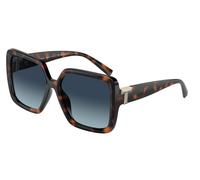 Tiffany Mujer TF4206U 80154U Gafas de sol Inyectado Tortuga Azul Cuadrada Polarizado Sombreado