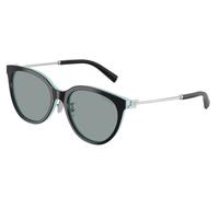 Tiffany Mujer Tiffany TF4243D 8055/1 Gafas de sol Acetato Negro Gris Redonda Normal