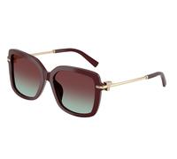 Tiffany & Co. Mujer Sunglass TF4252B - Color del Marco: Borgoña, Color de la Lente: Azure/Burgundy