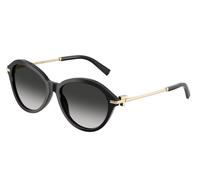 Tiffany Mujer Tiffany TF4259 80013C Gafas de sol Acetato Negro Gris Redonda Normal Matizado