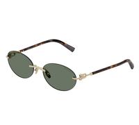 Tiffany & Co. Unisex Sunglass TF3104D - Color del Marco: Oro Pálido, Color de la Lente: Verde Oscuro
