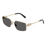 Tiffany & Co. Unisex Sunglass TF3111 - Color del Marco: Oro Pálido, Color de la Lente: Gris Oscuro