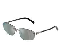Tiffany & Co. Unisex Sunglass TF3114 - Color del Marco: Gunmetal, Color de la Lente: Espejo gris, blanquecino y azul