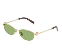 Tiffany Unisex Tiffany TF3115 6229/2 Gafas de sol Acero Oro Verde Redonda Normal