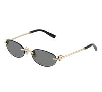 Tiffany & Co. Unisex Sunglass TF3119D - Color del Marco: Oro Pálido, Color de la Lente: Gris Oscuro