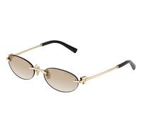Tiffany & Co. Unisex Sunglass TF3119D - Color del Marco: Oro Pálido, Color de la Lente: Gris claro y neutral degradado