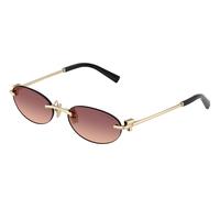 Tiffany & Co. Unisex Sunglass TF3119D - Color del Marco: Oro Pálido, Color de la Lente: Rosa Degradado Violeta
