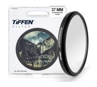 Tiffen 37UVP - Filtro de protección UV (Anillo de 37 mm), Color Negro