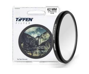Tiffen - Filtro foto/vídeo de protección UV, 62 mm