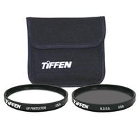 Tiffen Vídeo Twin Pack - Kit Filtro - protección UV/densidad neutra - 55 mm