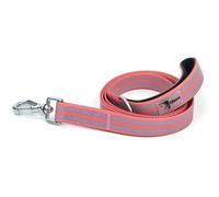Tiffpaws Correa larga de PVC de 6 pies - Correa impermeable para entrenamiento de perro para recordar, nadar, acampar, playa, caza, caminar (rayas verdes y amarillas, 6 pies x 2 cm de ancho)
