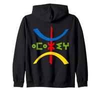 TIFINAGH AMAZIGH Art Y YO Soy Kabyle Argelia Sudadera con Capucha
