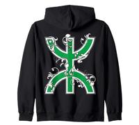TIFINAGH Z AMAZIGH ART Y YO SOY KABYLE ARGELIA Sudadera con Capucha