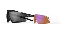 Tifosi Aethon - Gafas de sol deportivas, color negro mate, ideales para ciclismo (carretera, grava, bicicleta de montaña), senderismo y correr