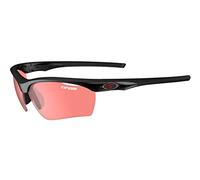 Tifosi Gafas de sol unisex Vero Crystal Black/Enliven Bike Red Lens, talla única