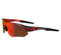 Tifosi Óptica Gafas de Sol de Golf, Gris Metálico/Rojo, Small to Large Unisex Adulto
