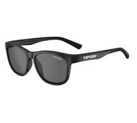 Tifosi, Swank Satin Black Sunglasses-Smoke Polarized Gafas, Satén Negro/Ahumado Polarizado, Talla única para Hombre
