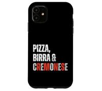 Tifoso Cremonese Pizza Birra Uomo Semplice Cremona Carcasa para iPhone 11