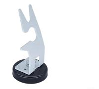 TIG - Soporte magnético para antorcha, soporte de soldadura para soporte de electrodos, base de acero al carbono resistente de 6.3 pulgadas
