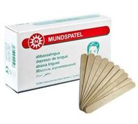 Tiga-Med Disposable Tongue Depressors, Not Sterile 15 cm, Set of 100 Also Suitable for Hobbies/Crafts by Mundspatel Spatel aus Holz 15cm