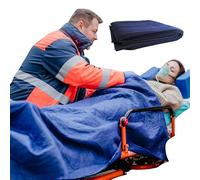 Tiga-Med Manta desechable para pacientes, 30 unidades, 110 x 190 cm, con relleno de algodón de poliéster, extragruesa: 400 g, manta de rescate, manta desechable