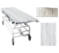 TIGA-MED Sábana desechable, reforzada, 80 x 210 cm/100 x 200 cm, impermeable, absorbente de líquidos, para camillas y camas de cuidado (80 x 210 cm - 48 hilos, 50 unidades)