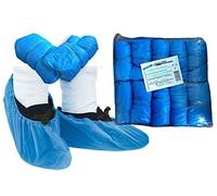Tiga-Med - Set de 1000 fundas desechables para zapatos, fuertes, grosor de 3,5 g, color azul