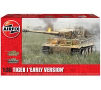 Tiger-1 Early Versión 1 :3 5 Plástico Modelo Kit Airfix