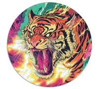 Tiger 1000 Pieces Jigsaw Puzzles For Adults Educational Games Stress Relieving Entertainment Cultivate The Spirit of Teamwork For Adults Gifts 1000pcs (67.5x67.5cm)